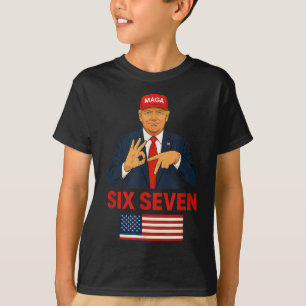 T-shirt Costume drôle d'élection Six Sept Trump 67 Meme
