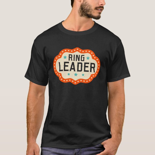 T-shirt Costume du commanditaire Cirque Personnel Showman  (Devant)