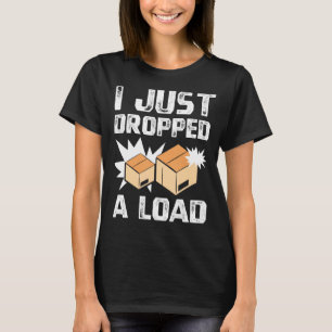 T-shirt costume du conducteur de livraison pour le travail