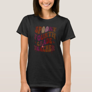 T-shirt Costume éffrayant D'ENSEIGNANT DE 4E ANNÉE C'Est M