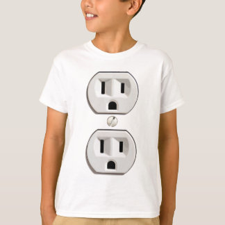 T-shirt Costume électrique drôle de débouché