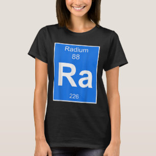 T-shirt Costume Élément Radium Tableau Périodique Chimie F