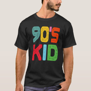 T-shirt Costume enfant des années 90 Vintage Retro Party