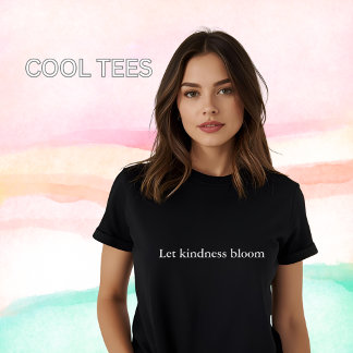 T-shirt costume esthétique citation Laissez fleurir la gen