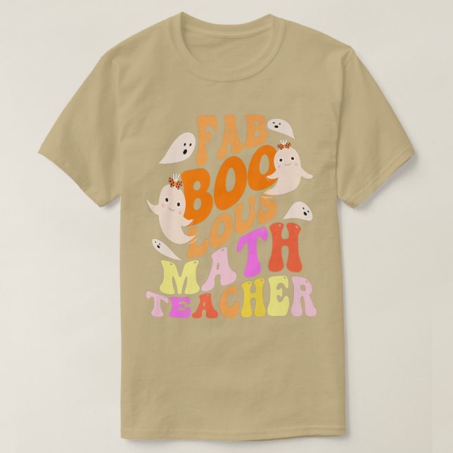 T-shirt Costume Fabou D'ENSEIGNANT MATHÉTIQUE C'Est Mon Éf (Design devant)