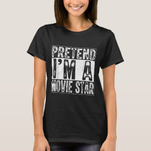 T-shirt Costume Famille Hommes Femmes Star de Cinéma Faux