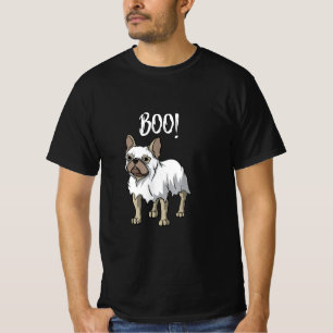 T-shirt Costume Fantôme Français Funny Bulldog Halloween