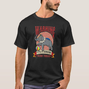 T-shirt Costume Fête Carnaval Cirque Artiste Elephant Cir