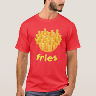 T-shirt Costume Français Fries Costume Français Fry