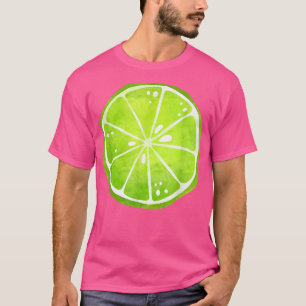 T-shirt Costume Fruit Lime tranché Citron drôle Mignonne H