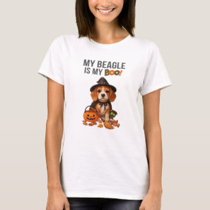 T-shirt Costume Halloween Beagle Mon Beagle est mon chien