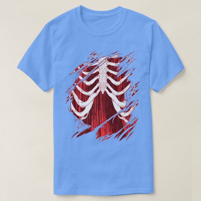 T-shirt Costume Halloween Cage  (Design devant)