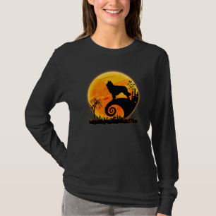 T-shirt Costume Halloween Chien de Berger Belge Et Lune