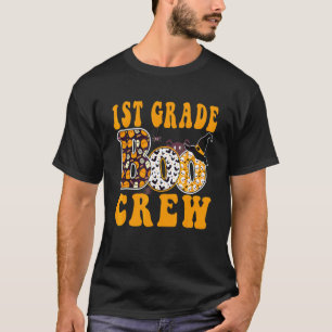 T-shirt Costume Halloween équipage Boo de 1re année Enseig