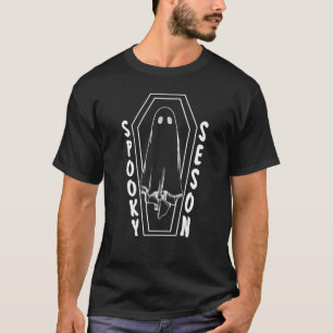 T-shirt Costume Halloween Fantôme de saison éffrayante