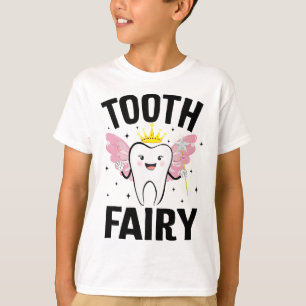 T-shirt Costume Halloween Fée Drôle Pour Femmes Enfants