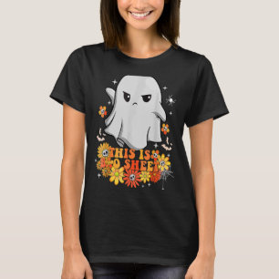 T-shirt Costume Halloween Ghost Retro Super 2022 Voici