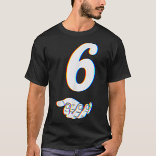 T-shirt Costume Halloween Homme Femme Numéro 6 Corresponda