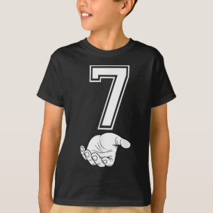 T-shirt Costume Halloween Homme Femme Numéro 7 Corresponda