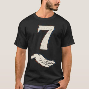 T-shirt Costume Halloween Homme Numéro 7 Correspondant 67