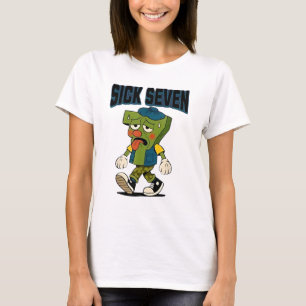 T-shirt Costume Halloween Sick Seven 67 pour Populaire Ten
