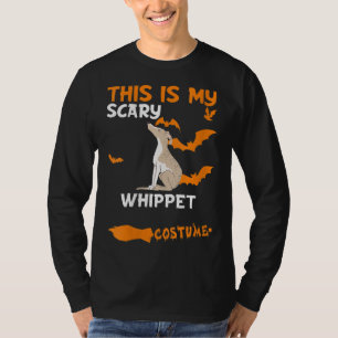 T-shirt Costume hippet femme Halloween lazy effrayant chie