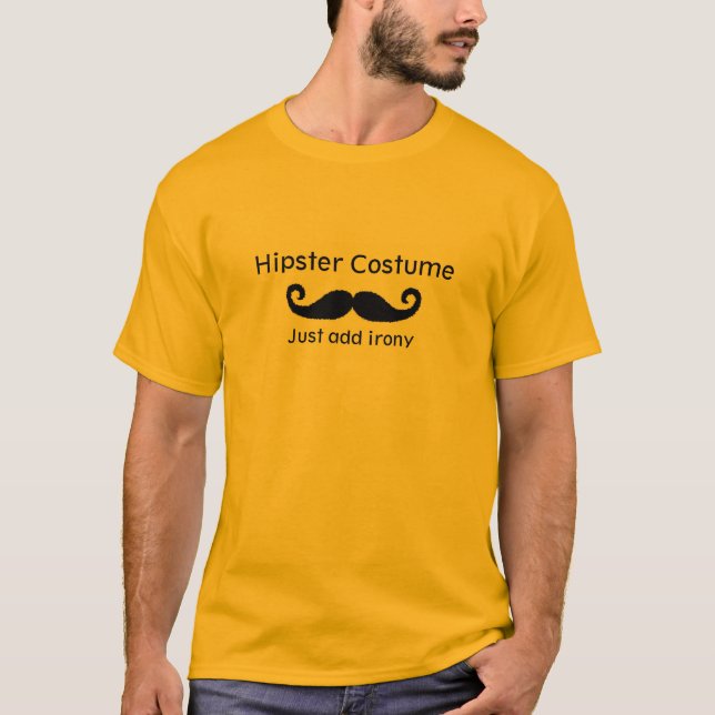 T-shirt Costume Hipster (Devant)