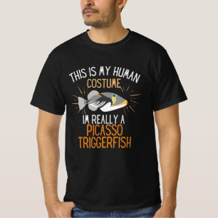 T-shirt Costume Humain Je Suis Vraiment Un Picasso Trigger