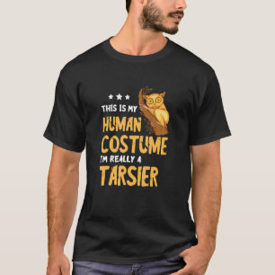 T-shirt Costume Humain Tarsier Tarsier  Bohol Philippine A
