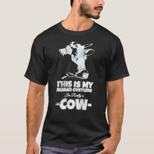 T-shirt Costume Humain Vache Vaches Mignonnes Animal Fermi