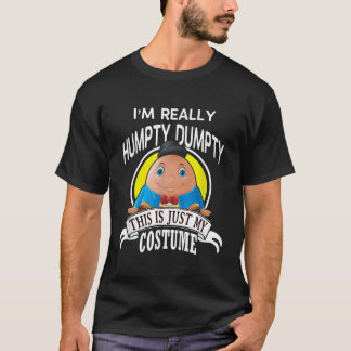 T-shirt Costume Humpty Dumpty Halloween C'Est Mon Costume