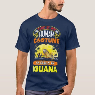 T-shirt Costume Iguana Halloween cadeau