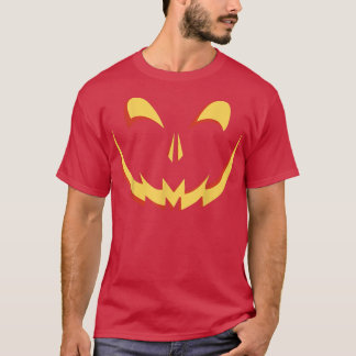T-shirt Costume Jack O'Lantern Citrouille avec EyeLashes H