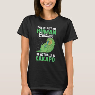T-shirt Costume Kakapo New Zealand Parrot Kakapo