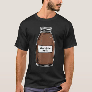 T-shirt Costume Lait Chocolat Correspondant Costume Hallow