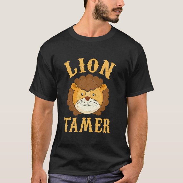 T-shirt Costume Lion Tamer Circus Lion Tamer (Devant)