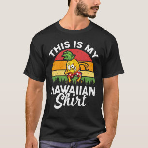 T-shirt Costume Luau Party Dabbing Ananas C'Est Mon Ha