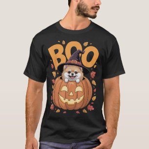 T-shirt Costume M sur citrouille Halloween Meranian