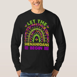 T-shirt Costume Mardi Gras Laissez Les Shenanigans Commenc