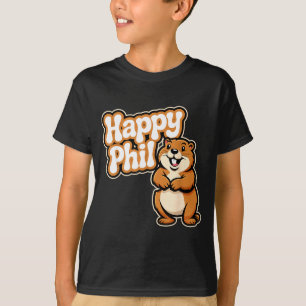T-shirt Costume mignon de Punxy Phils pour la journée de l