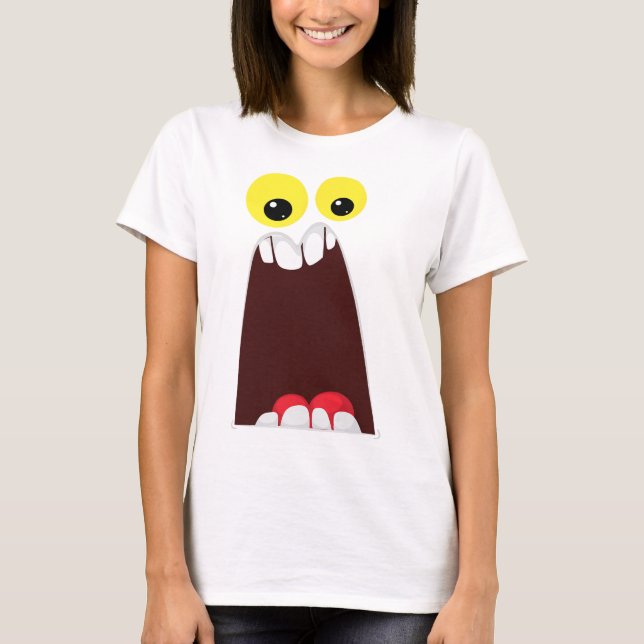 T-shirt Costume Monster Costume Facile Idées Goofy Hallowe (Devant)