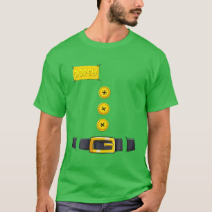 T-shirt Costume nain Dopey Halloween Correspondant À La C