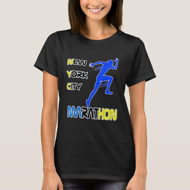 T-shirt Costume New York City Ultramarathon Novembre Runni (Devant)
