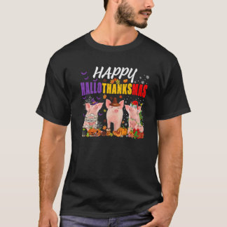 T-shirt Costume Père Noël de Pigs Amusants Pigs maman Happ
