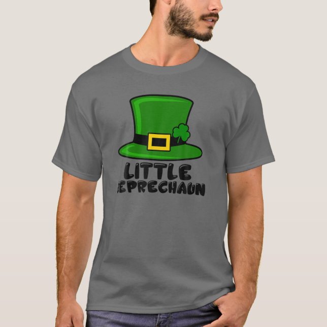 T-shirt Costume Petit Leprechaun | Cadeau irlandais Pixie (Devant)