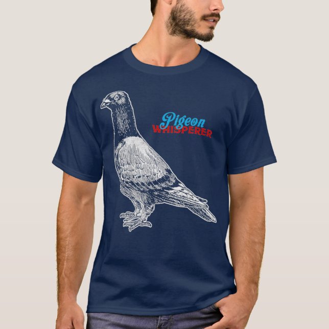 T-shirt Costume Pigeon Pigeon Racing Love Pigeons (Devant)