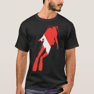 T-shirt Costume plongée sous-marine Plongée plongée plongé