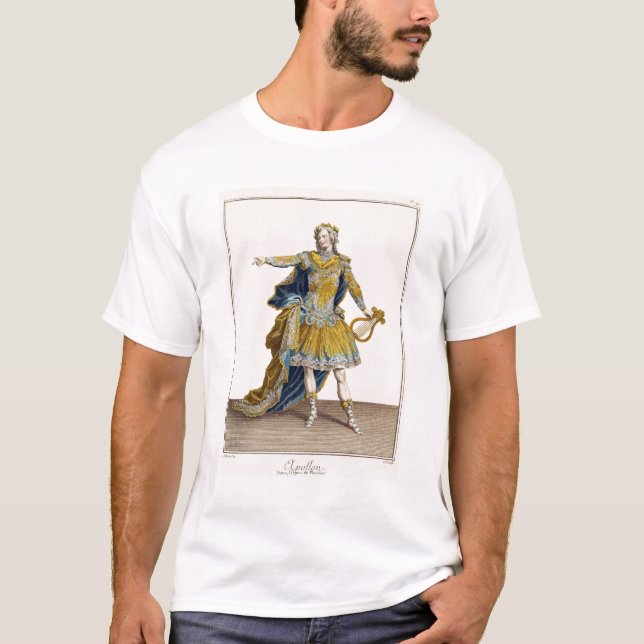 T-shirt Costume pour Apollo dans l'opéra "Phaethon", (Devant)