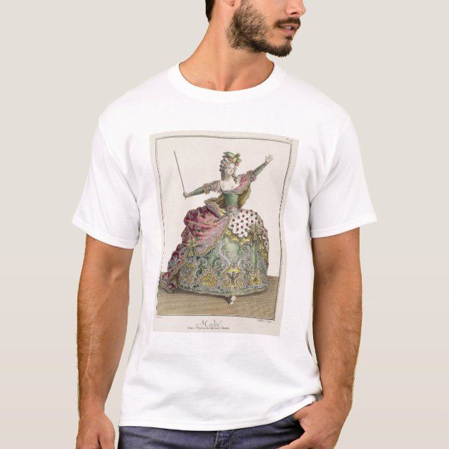 T-shirt Costume pour Medea dans l'opéra "Jason et Medea", (Devant)