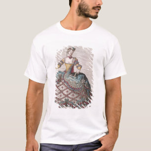 T-shirt Costume pour une femme indienne
